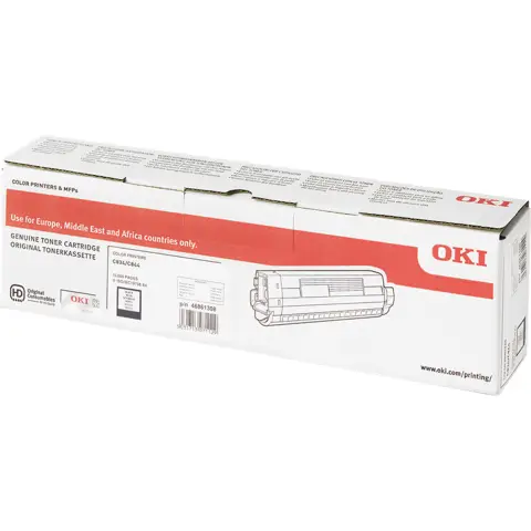 OKI 46861308 - Toner czarny do OKI C834, C844